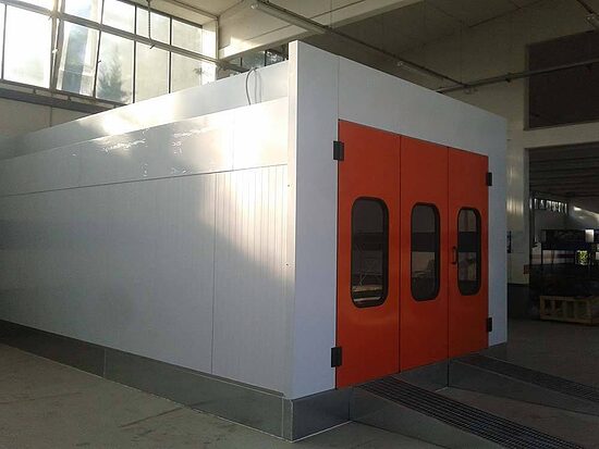Krāsošanas un gruntēšanas kamera bez izplūdes ventilatora AEB - CC2